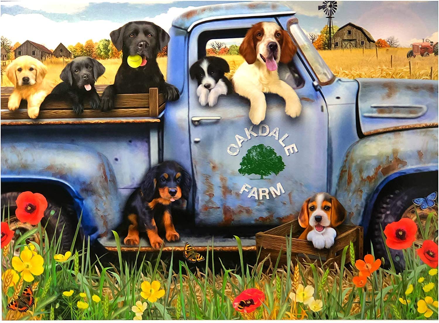 Impossibles Puppies 1000 Piece Jigsaw Puzzle