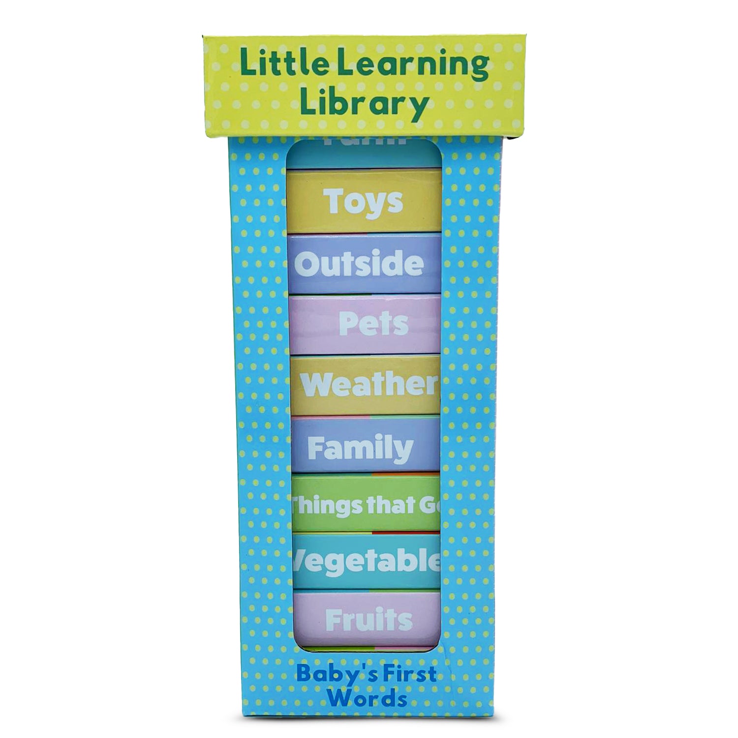 Little Learning Library Babys First Words (Book Tower) – Page Publications