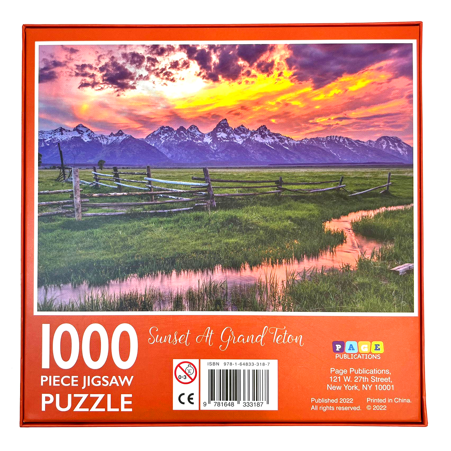 Trefl Mountain Sunset 1000pc Puzzle